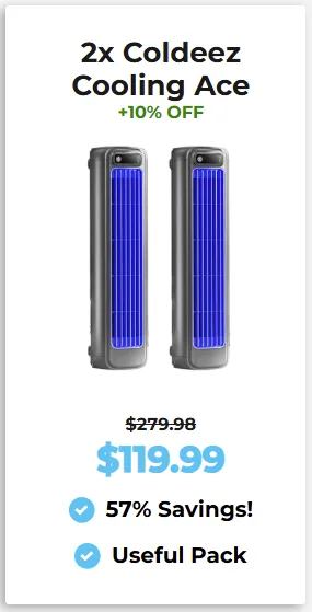 coldeez cooling ace deal 3